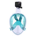 PULUZ 260mm Tube Water Sports Diving Equipment Full Dry Snorkel Mask for GoPro Hero12 Black / Her...
