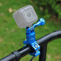 PULUZ 360 Degree Rotation Bike Aluminum Handlebar Adapter Mount with Screw for GoPro Hero12 Black...