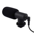 PULUZ 3.5mm Audio Stereo Recording Vlogging Professional Interview Microphone for DSLR & DV Camco...