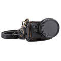 PULUZ for GoPro HERO7 Black /6 /5 Litchi Texture Genuine Leather Housing Case with Set Key Hole &...