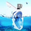PULUZ 240mm Fold Tube Water Sports Diving Equipment Full Dry Snorkel Mask for GoPro Hero12 Black ...