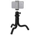 PULUZ Mini Octopus Flexible Tripod Holder with Ball Head for SLR Cameras, GoPro, Cellphone, Size:...