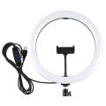 PULUZ 11.8 inch 30cm USB 3 Modes Dimmable Dual Color Temperature LED Curved Diffuse Light Ring Vl...