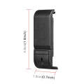 PULUZ POM Plastic Battery Side Interface Cover for GoPro HERO12 Black /11 Black /10 Black /9 Blac...