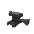 PULUZ Magnetic Adapter Mount for DJI Action 2(Black)