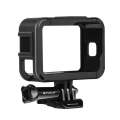 PULUZ Frame Expansion PA Cage with Side Interface Cover for GoPro HERO12 Black /11 Black /10 Blac...