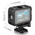 PULUZ Frame Expansion PA Cage with Side Interface Cover for GoPro HERO12 Black /11 Black /10 Blac...