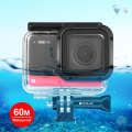 PULUZ 60m Underwater Depth Diving Case Waterproof Camera Housing for Insta360 One RS 4K Edition(T...