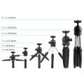 PULUZ Mini VLOG Live Stabilizer Stand Tripod with Phone Clamp for Smartphones (Black)