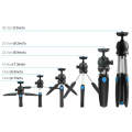 PULUZ Mini VLOG Live Stabilizer Stand Tripod with Phone Clamp for Smartphones (Blue)
