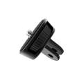 PULUZ 1/4 inch Screw Adjustable ABS Action Camera Tripod Adapter (Black)