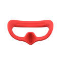 For DJI Avata Goggles 2 PULUZ Flying Eye Mask Silicone Protective Case(Red)