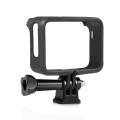For Insta360 GO 3 PULUZ Camera Battery Case Cooling Plastic Protective Frame (Black)