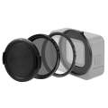 For GoPro HERO12 Black /11 Black /11 Black Mini /10 Black /9 Black PULUZ 52mm UV ND2-400 Filter w...