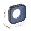 PULUZ Action Camera UV Lens Filter For GoPro HERO12 Black /11 Black /11 Black Mini /10 Black /9 B...