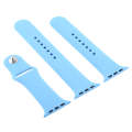 For Apple Watch Series 9&8&7 41mm / SE 3&SE 2&6&SE&5&4 40mm / 3&2&1 38mm 3 in 1 Rubber Watch Band...