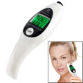 Mini Portable LCD Digital Moisture Skin Care Tester Moisture Oil Content Analyzer(White)