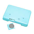 Portable Transparent Travel Pills Reminder Multi-Alarm(Baby Blue)