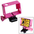 TMC High Quality Tripod Cradle Frame Mount Housing for GoPro HERO4 /3+ /3, HR191(Magenta)