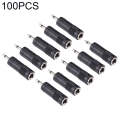 3.5mm Male to 6.35mm Female Mono Sound Converters Adapters (100 Pcs in One Package, the Price is ...