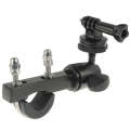 Handlebar Seatpost Big Pole Mount Bike Moto Bicycle Clamp with Tripod Mount Adapter & Screw for G...