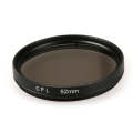 52mm Round Circle CPL Lens Filter for GoPro HERO 4 / 3+, Xiaoyi Sport Cameras and Other Sport Cam...