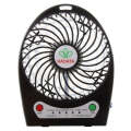 Hadata 4.3 inch Portable USB / Li-ion Battery Powered Rechargeable Fan with Third Wind Gear Adjus...