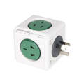 PowerCube 10A Universal Wall Adapter Power Socket with 5 US / AU Sockets for Home Office, AU Plug...