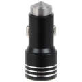 KX-C001 2 USB Ports 5V 4.2A Car Charger with Safety Hammer Function, For iPhone, iPad, Galaxy,  H...