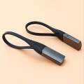Fashionable High Quality Menu Titanium Key Chain Car Keychain Key Ring(Black)