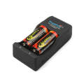 TR-006 Multi-function Battery Charger for 16340 / 18650 / 25500 / 26650 / 26700(Black)