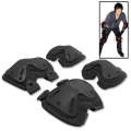 Unique X-shaped Couples Hatch XTAK Knee and Elbow Pads Protective Gear(Black)