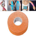 Waterproof Kinesiology Tape Sports Muscles Care Therapeutic Bandage, Size: 5m(L) x 5cm(W)(Orange)