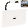 HDMI Female to HDMI Female Cable Wall Plate Panel, Cable Length: 18.5cm