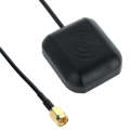 Vehicle GPS Antenna Active Receiver Magnetic Base Mount Adapter Aerial SMA Male Connector, Cable ...
