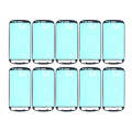For Galaxy SIII mini / i8190 10pcs Front Housing Panel Adhesive Sticker