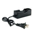 Battery Charger for 18650, Output: 4.2V/ 650mA, US Plug(Black)