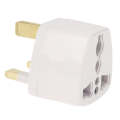 20 PCS Plug Adapter, Travel Power Adapter with UK Socket Plug