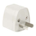 Plug Adapter, Travel Power Adaptor with AU Socket Plug(White)