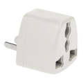 Plug Adapter, Travel Power Adaptor with AU Socket Plug(White)