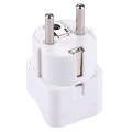 WD-9 Plug Adapter, Travel Power Adaptor with Europe Socket Plug(White)