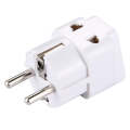 WD-9 Plug Adapter, Travel Power Adaptor with Europe Socket Plug(White)