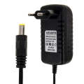 EU Plug AC 100-240V to DC 12V 3A Power Adapter, Tips: 5.5 x 2.1mm, Cable Length: about 1.2m(Black)