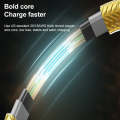 WK WDC-161 6A Type-C / USB-C Fast Charging Data Cable, Length: 1m(Gold)