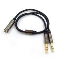 ZS0135 For SteelSeries Arctis 3 / 5 / 7 3.5mm Female to Dual 3.5mm Male Earphone Adapter Cable, C...