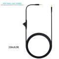ZS0175 For Logitech Astro A10 / A40 / A30 3.5mm Male to Male Volume Adjustable Earphone Audio Cab...