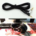 ZS0091 Standard Version Headphone Audio Cable for Audio-technica ATH-M50X M40X(Black)