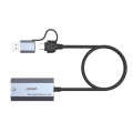 Onten UE101 2 in 1 USB3.0 Gigabit Network Card USB-C/Type-C to Network Port USB Hub