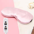 USB Charging Heating Silk Moxa Sleep Eye Mask (Pink)