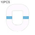 10 PCS 046 Transparent Invisible Sticker Sports Non-slip Anti-drop Fixed Adhesive Patch